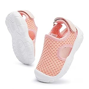 BMCiTYBM Baby Boy Girl Closed Toe Summer Sandals Lightweight Shoes Infant Non-Slip First Walking Sneakers 6 9 12 18 24 Months