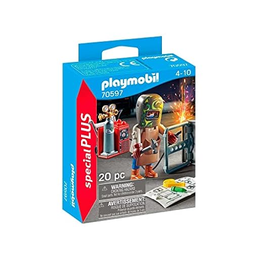 PLAYMOBIL Special Plus Soldador con Equipo 70597, a Partir de 4 años | Ya disponible en tu tienda friki favorita! En mundofriki.es!