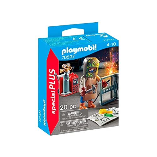 PLAYMOBIL Special Plus Soldador con Equipo 70597, a Partir de 4