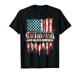 Photo Gallery god bless america usa flag 4 luglio patriottica maglietta Photo Gallery god bless america usa flag 4 luglio patriottica maglietta