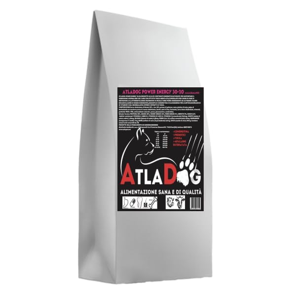 ATLADOG CROCCHETTE PER CANI 20 Kg ENERGY AL TOP 30-20 MAIALE&MANZO !!PREZZO OFFERTA!!
