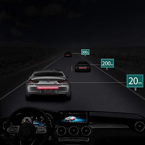 TOMALL 90cm Adesivi riflettenti per visibilità