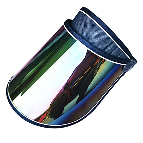 Serenable Visor De Chapéu De Sol Reutilizável De Golfe Para Exterior Anti-UV Protetor Facial Complet