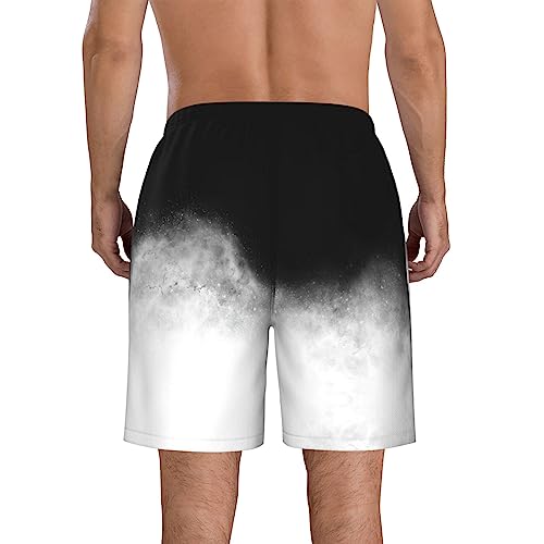 Black LGBTQ Pride Gay LGBT Rainbow Lesbian Men's Swimming Trunks for Men Swimwear Beach Shorts Mens Swimsuit Trunks3