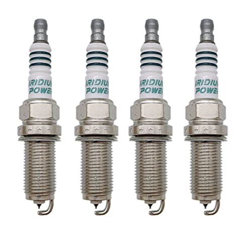 エンジンスパークプラグ 4 X イリジウムパワースパークプラグ IK20-5304 IK16-5303 IKH16-5343 IKH20-5344 IXUH22-5353 (IKH16 5343)
