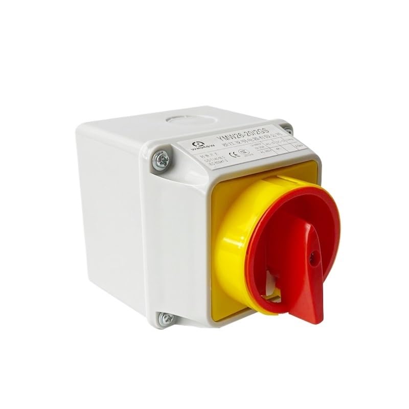 Universal Transfer Switch LW26GS-20/2M Power Cut-Off 690V Main Control Load Circuit Breaker with Box 4P Waterproof IP65