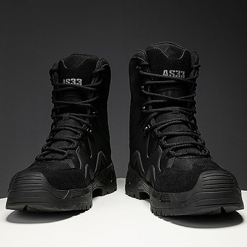 Kervaky Men's military tactical boots work boots desert boots durable boots hiking boots combat boots outdoor boots lightweight boots2