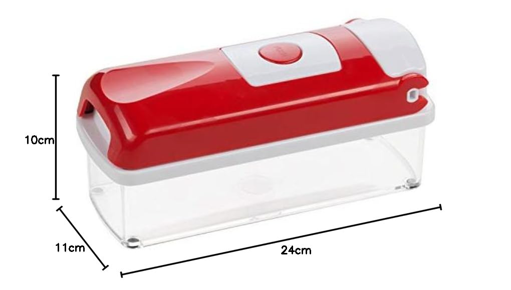 Genius Nicer Dicer Smart | 6 partes | Cortador de frutas y verduras | tirar dados | robar | cepillado | cortar | incluyendo folleto de recetas