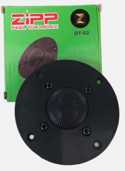 DT-02 Silk Dome Tweeter, 100 Watts Max Output, 8 OHM, Black