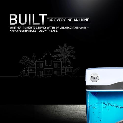 Image of ZeroB Magna Plus Universal RO Water Purifier | 7-Stage Triple-X Purification (RO + UV + UF) | 6L Detachable Tank | Wall-Mount | Smart LED Indicators | 10 L /hr Flow Rate