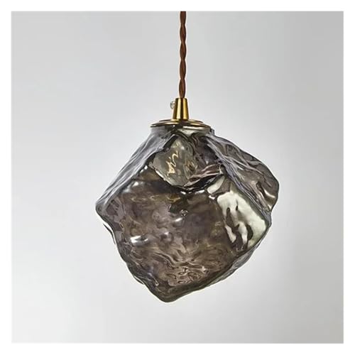 Lustre en verre style japonais pour remplacer les lampes de chevet de chambre encombrantes