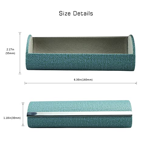 Image of VisionGlobal Hard Shell Eyeglass Case for Eyeglasses and Sunglasses for Men /Women and Kids