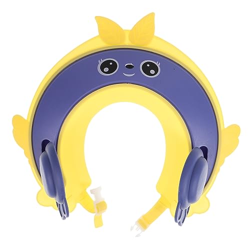 BESTYASH Shower Visor Baby Shampoo Cap Hair Washing Shield Boys and Girls Hair Washing Station Lightweight Skin-Friendly Crown Design