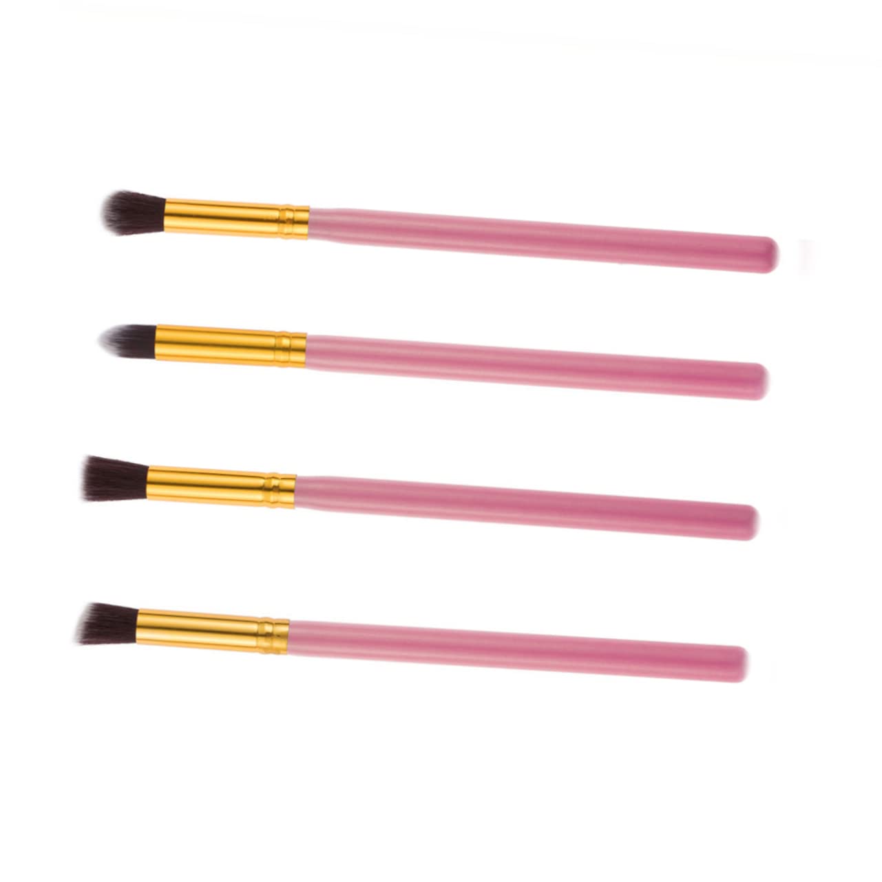 Ipetboom 4pcs Eye Shadow Makeup Brush Set Angled Makeup Brush Eyeshadow Applicators Eyeshadow