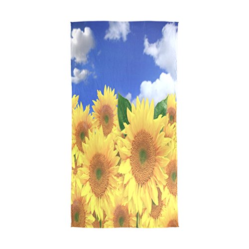 Use4 Fashion Lightweight Sunny Sunflower Floral Chiffon Silk Long Scarf Shawl Wrap2