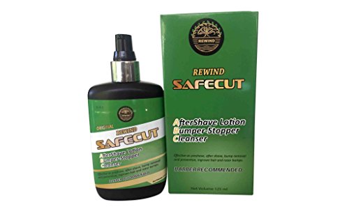 SAFECUT Dr A-Z Anti Razor Bump & Ingrown Hair Formula 125ml For Women & Men: Best Treatment for Ingrown Hairs, Acne, Razor Bumps, Razor Burn: Use After Shaving, Waxing, Electrolysis & Hair Removal
