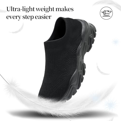 Women's Athletic Shoes Walking Running Tennis Sneakers Gym Fitness Leisure Fashion Height Increasing Shoes with Lightweight Mesh Soft Comfortable Anti-Slip4