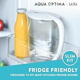 Aqua Optima Oria Water Filter Jug & 6 Evolve+ Filter Cartridges, 2.8L, White - Fridge & Dishwasher Friendly - Reduces Limescale, Chlorine and Other Impurities - By Laica (Packaging May Vary) - Image 4