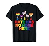 lodio non ha casa lgbtq orgoglio mese etero alleato gay lgbt maglietta