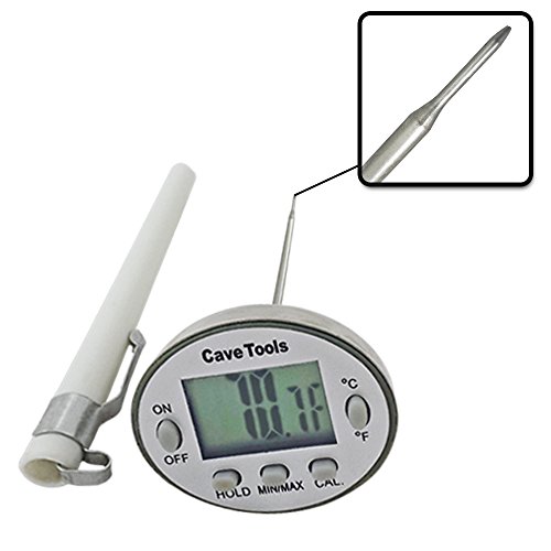 Instant Read Digital Thermometer For Cooking BBQ Grilling Candy Chocolate Meat Baking Liquids