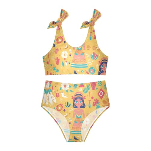 KLL The Theme of Ancient Greece Girls 2 Piece Bikini Sets Quick-Dry Swimsuit Swimwear Adjustable Strap3