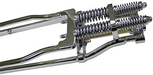 Springer Front End for Dyna 91-17 & Sportster 04-Up (Stock Length, Chrome)