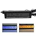 ORETG45 Medidor Voltaje 3 en 1 Noctilucence Interior Fácil Instalar Exterior Termómetro automático Dos Tonos Mini Pantalla LED Multifuncional Reloj Digital Accesorios para automóviles