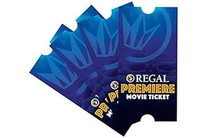 4 Regal Entertainment Group Premiere Movie Tickets