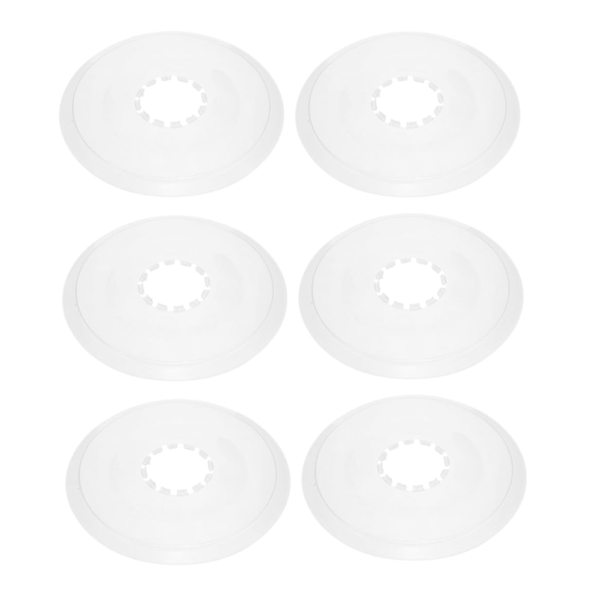 KOMBIUDA 6pcs Flywheel Protection Cover for Mountain Road Folding Bikes Durable Plastic Sprocket Guard Easy Installation Bike Chain Protector for Scratch Prevention