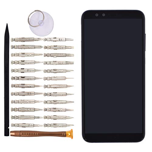 Image of Pre Install LCD Display Touch Digitizer Screen Assembly Replacement for Honor 9 Lite Huawei Honor 9 Youth Edition(Black)[Frame Included]