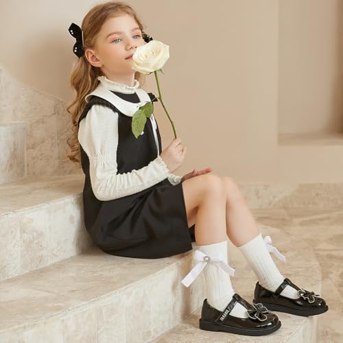 Toddler Little Girl Mary Jane Dress Shoes Ballet Flats Girl Party School Shoes3