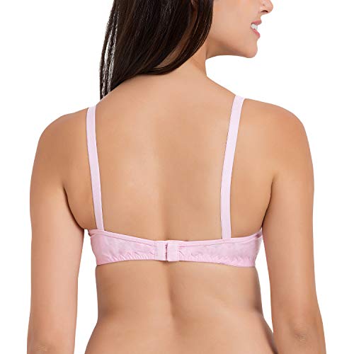 Image of SOUMINIE Women's Pure Cotton Non-Padded Full Coverage Flexi-Fit Everyday Bra | Women's /Ladies /Girls | Best Comfort Bra | Regular Use Bra | Shaper Bra | Comfortable Bra
