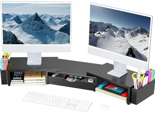 Spacrea Organizadores e acessórios de mesa de metal, suporte para...