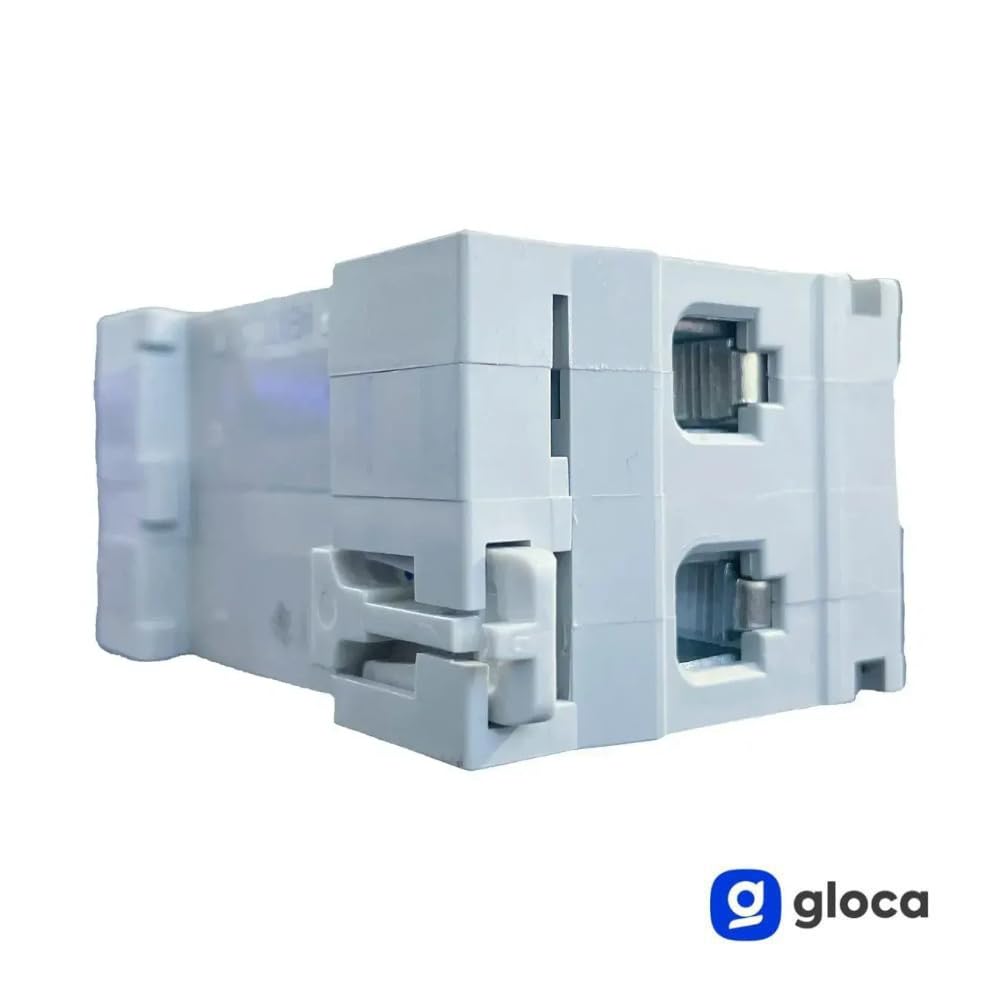 gloca Interruttore Magnetotermico Differenziale 2P 20A 30mA 220V 4.5KA 2 Moduli DIN C20