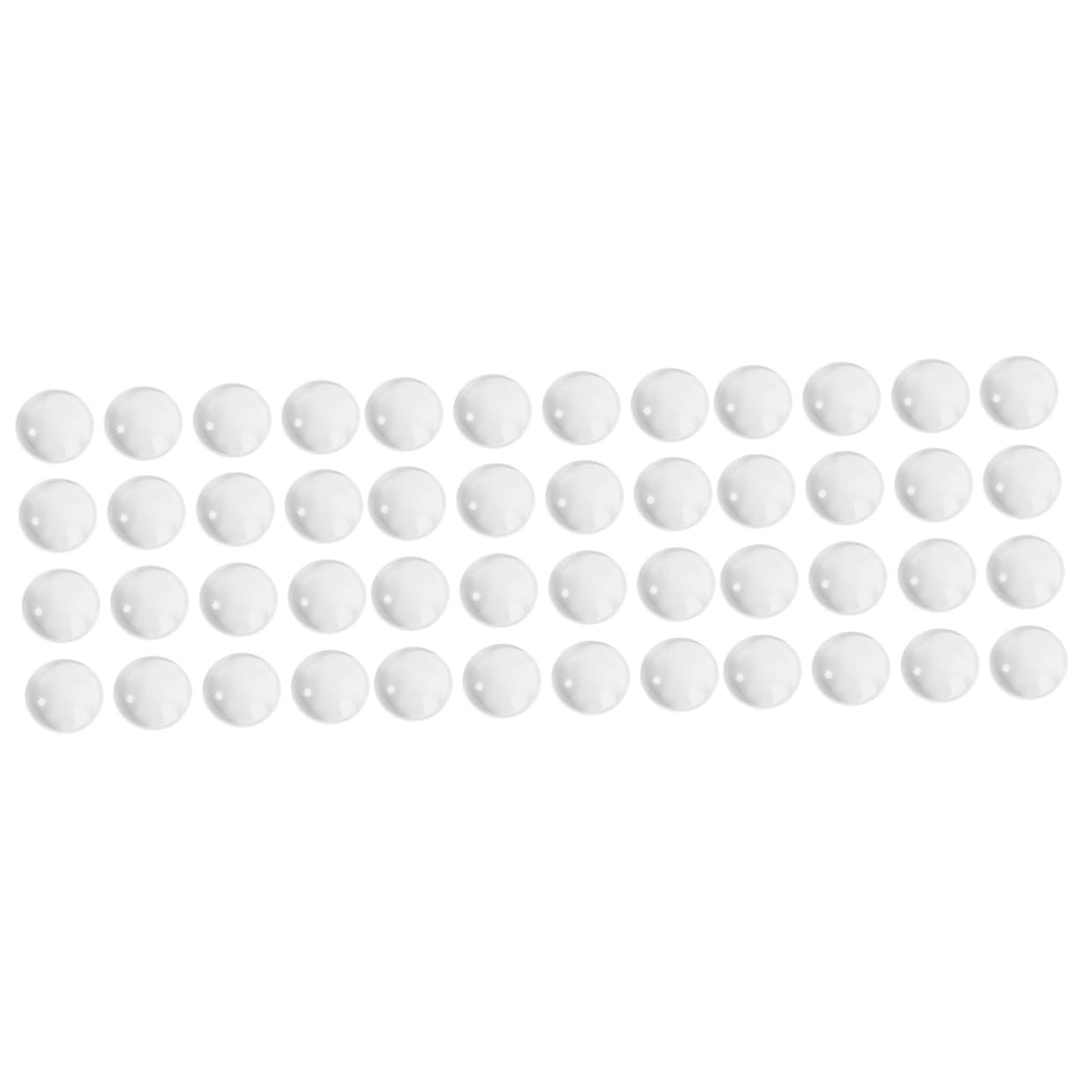 minkissy 300piezas Perlas De Transparente Para Exhibición De Esmalte De Uñas Tarjetas De Color Para Salones De Belleza