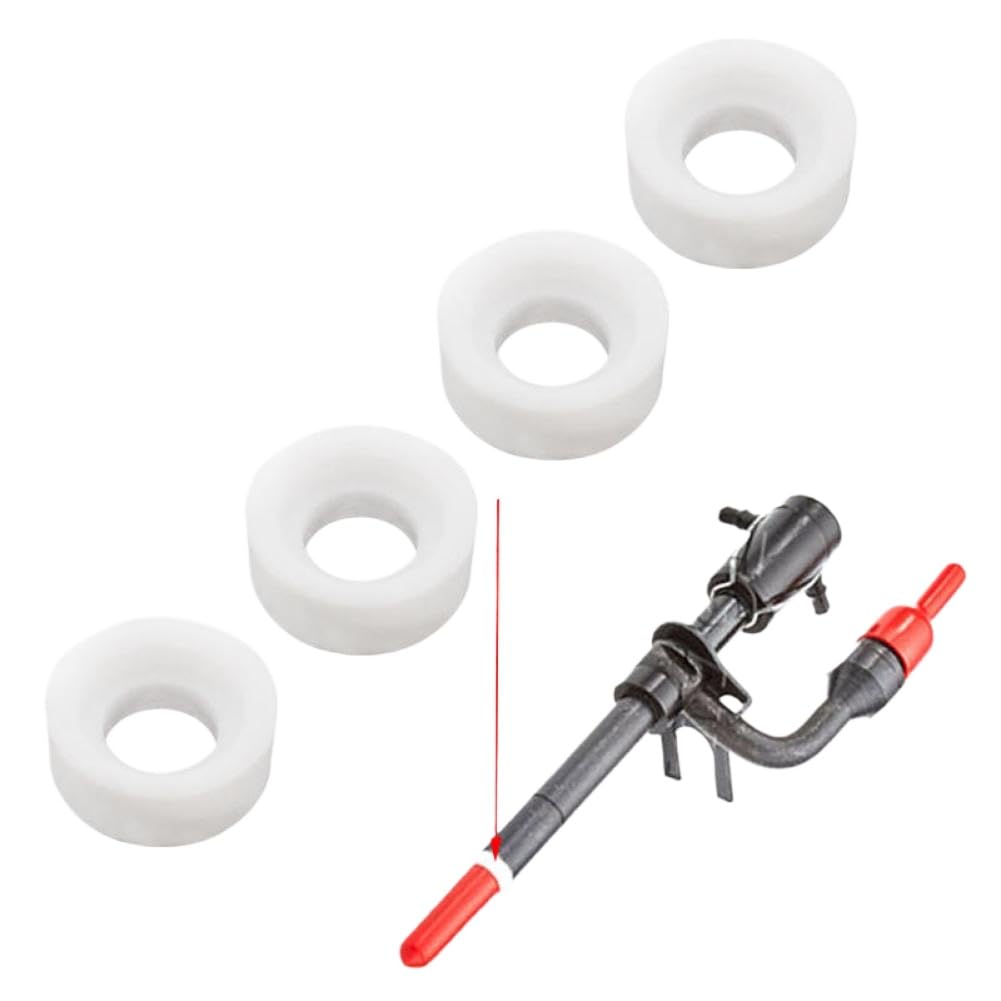 Fuel Injector Nozzle 954F9E568AA 1054682 Holder Seal Washer Sleeve Compatible with Fiesta Escort Sierra Transit P100 Mondeo 70PS(4 Pieces)