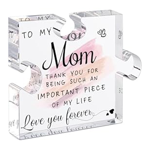 Lukiejacgiftsformomfromdaughtersonbestmomevergiftsuniquemotherbirthdayacrylicpuzzleshapedplaquedeskdecorationspresentformomchristmasanniversaryandmothersdaygifts Urban Country Home Decor Lukiejac gifts for mom from daughter son best mom ever gifts unique mother birthday acrylic puzzle shaped plaque desk decorations present for mom christmas anniversary and mothers day gifts urban country home decor