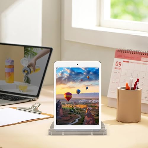 Support de table de chevet en acrylique pour lire les mains libres - 3