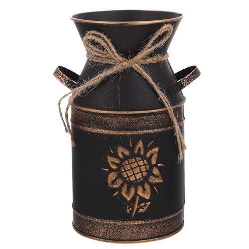 Didiseaon-Shabby-Chic-Vase-Vintage-Metal-Pitcher-Vase-Planters-Jug-Rustic-Bucket-Iron-Galvanized-Pot-for-Farmhouse-Table-Centerpiece-Decor Didiseaon Shabby Chic Vase Vintage Metal Pitcher Vase Planters Jug Rustic Bucket Iron Galvanized Pot for Farmhouse Table Centerpiece Decor