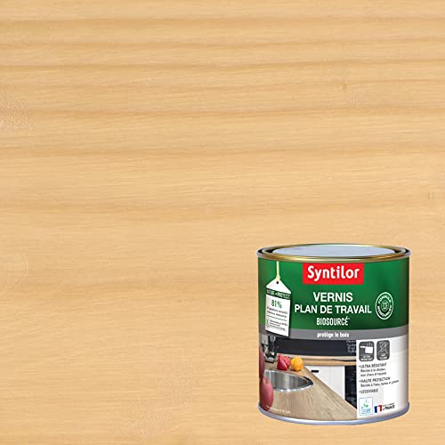 Syntilor - Vernis Plan De Travail Biosourcé Incolore Mat 0,5L