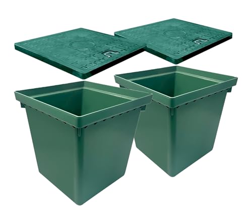 Boîte d'épissure souterraine pour sécuriser vos câbles de jardin x2