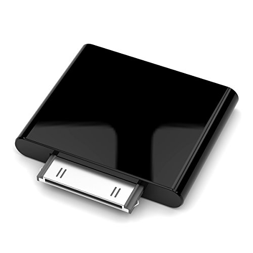 VR-robot 30-Pin Bluetooth Transmitter Compatible with iPod Mini, Nano, Touch - Bluetooth Adaptor (Only for Devices Before 2007) (Black)