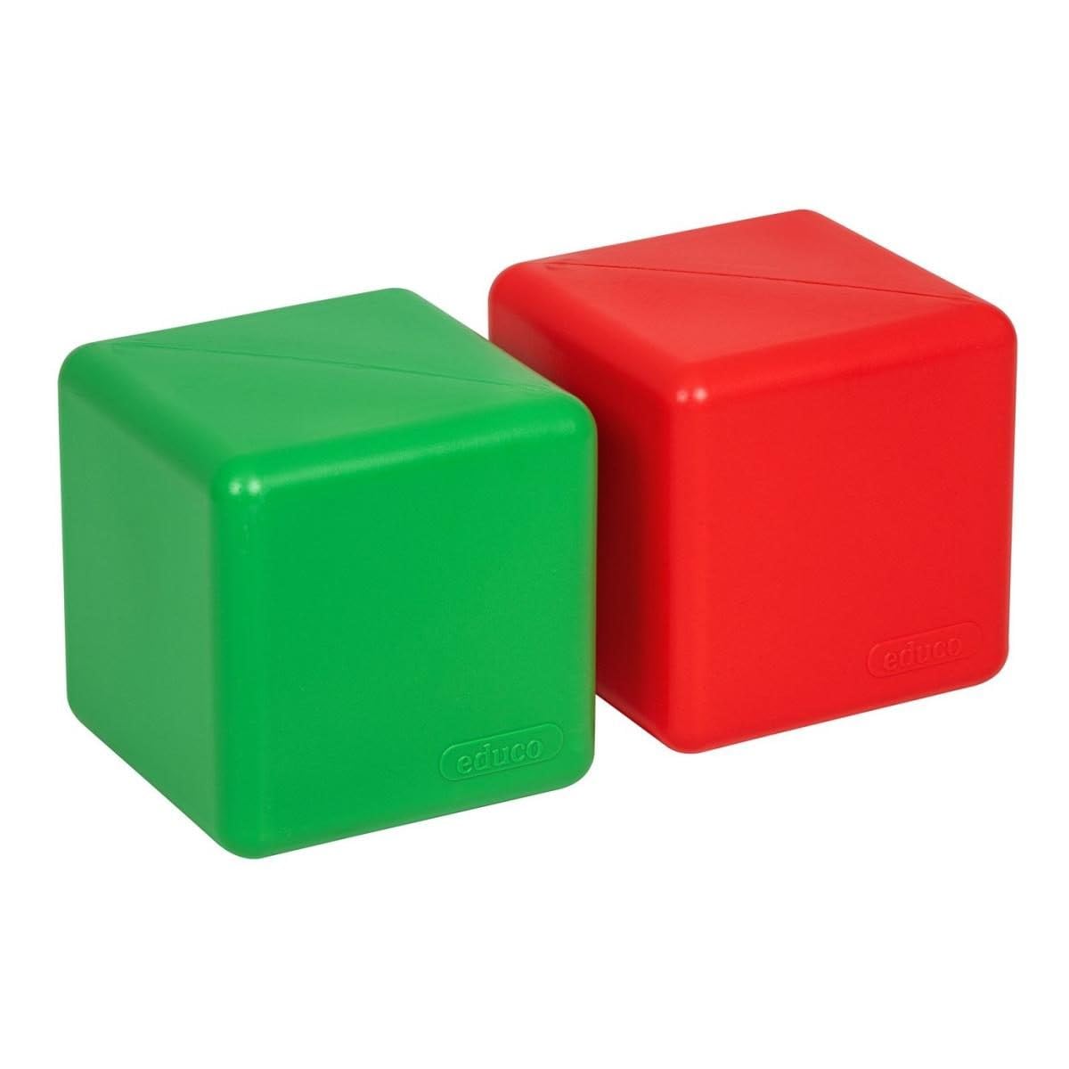 Educo Tavoletta portaoggetti Cubi, 2 pezzi