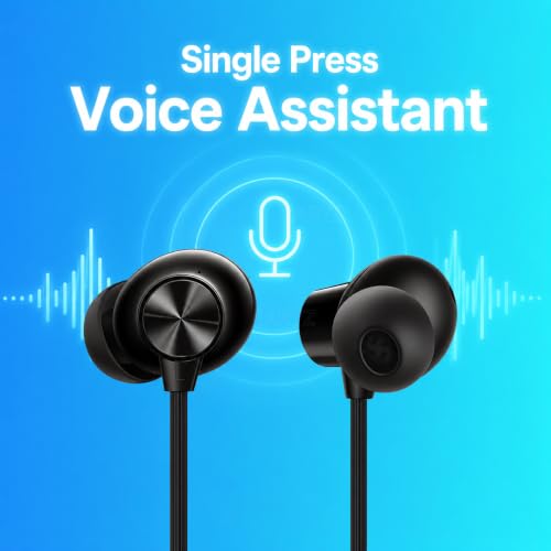 Image of Original Bullets Wireless Z3 Compatible with OnePlus ANC Neckband Earphones with Mic, Travel Noise Filter, Dynamic Bass Unit, Stable Bluetooth Link, Reliable Battery Life