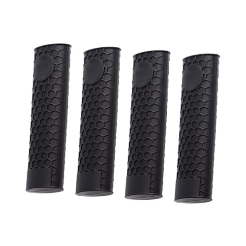 Mango de agarradera de silicona protector para fundas de sartenes y ollas, 8 piezas 7