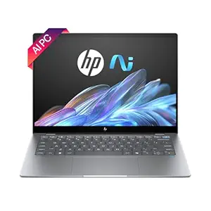 HP OmniBook X Laptop, Snapdragon X Elite X1E-78-100,14inch(35.6 cm),2.2K Touch Display,IPS,16GB LPDDR5x,1TB SSD,Next Gen Windows, Copilot +,Blue,1.34 kg,14-fe0121QU