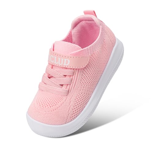Kids Boys Girls Tennis Shoes Breathable Walking Sneakers Shoes with Hook and Loop-1157 B2