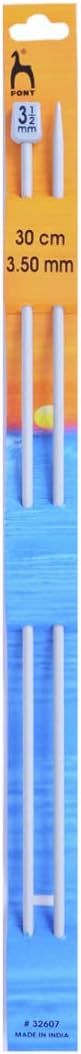 Pony Classic: Knitting Pins: Single Ended: 30cm x 2.25mm, Alloy Steel, Multicolor, 2.25mm
