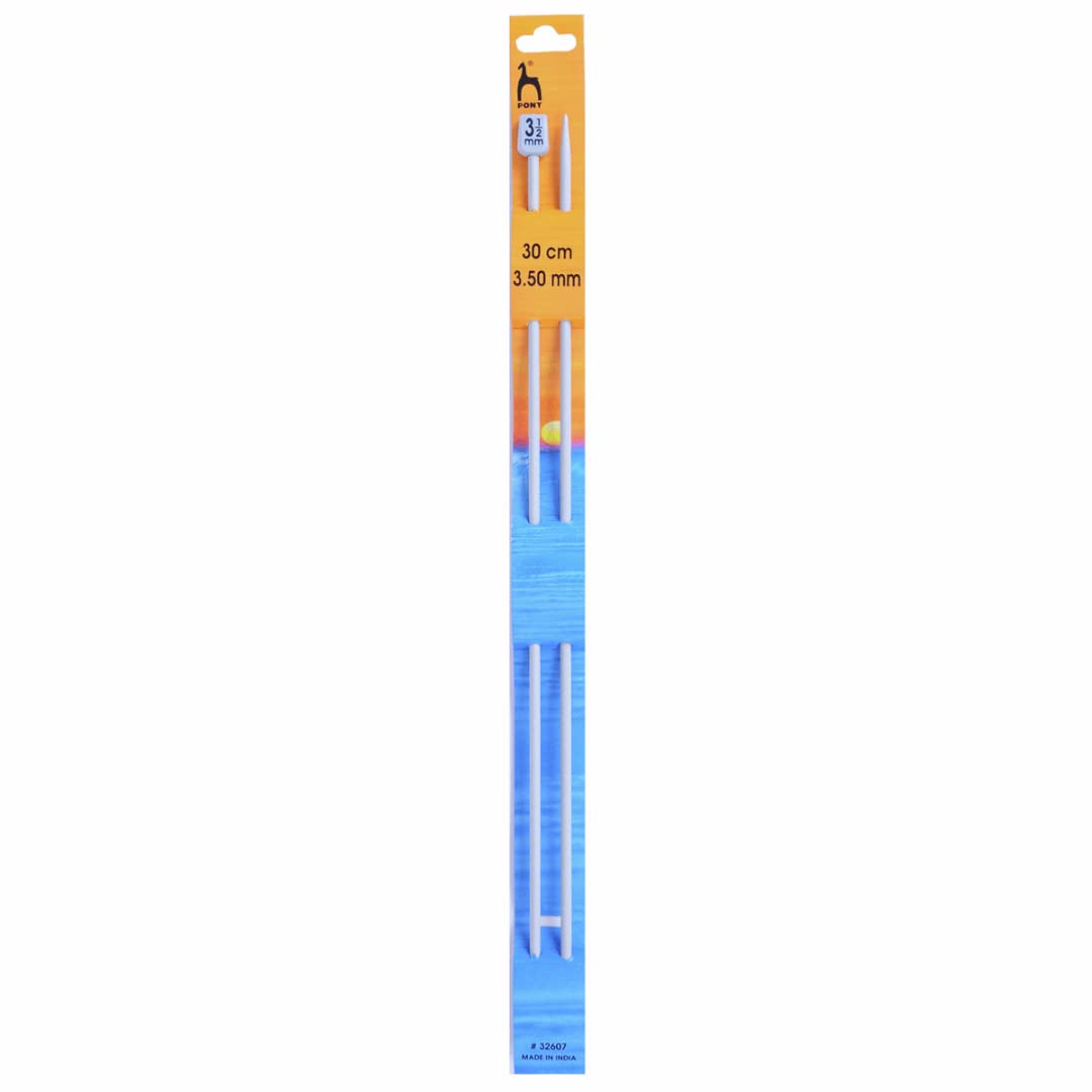 Pony Single Ended Classic Knitting Pins - 30Cm x 3.50mm