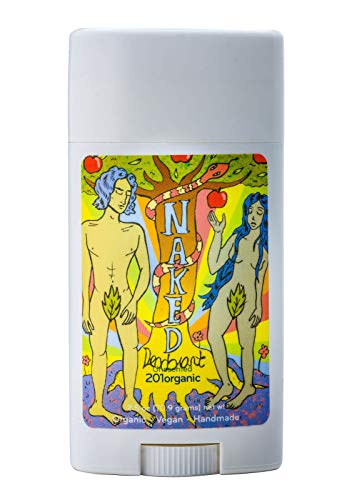 201 Organic-Naked Unscented Organic Deodorant-100% Natural, Aluminum-Free, Vegan, Fragrance-free, Gender Neutral, Non-GMO, Paraben-Free 24H Protection for Him & Her- Handmade in USA image 3